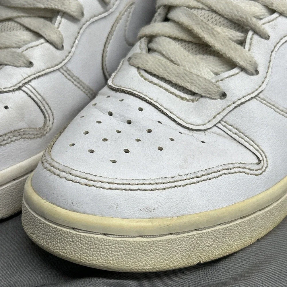 Nike‎ Boys Court Borough Low 2 BQ5448-100 White Casual Shoes Sneakers Size 6Y